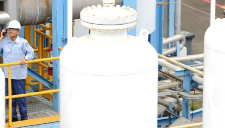 Lagerung von Wasserstoffperoxid in nicht reaktiven Materialien