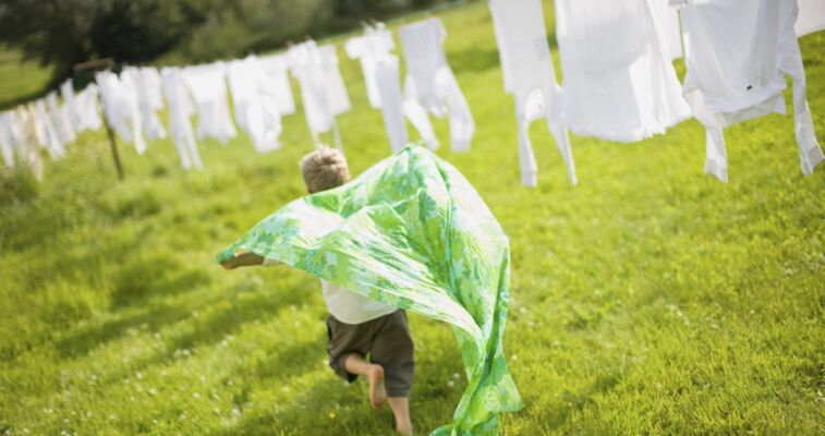 sustainable home cleaning through use of hydrogen peroxide and persalts